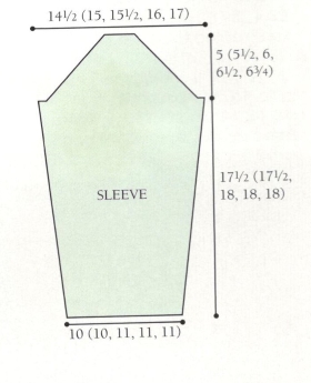 sleeve pullover diagram