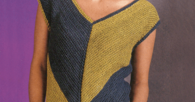 Diagonal V Sleeveless Top Diagonal V Sleeveless Top