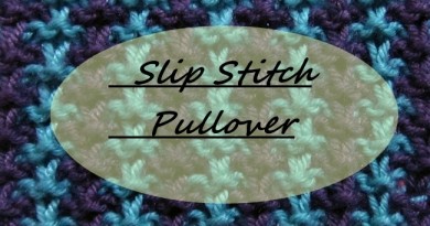 featured slip stitch pullover