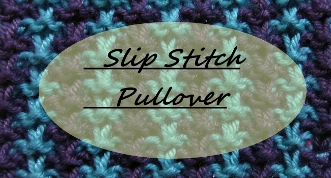 featured slip stitch pullover